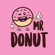 logo Mr. Donut - Galerie Vaňkova Brno